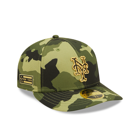 New York Mets 2022 Armed Forces Day Low Profile 59FIFTY Fitted