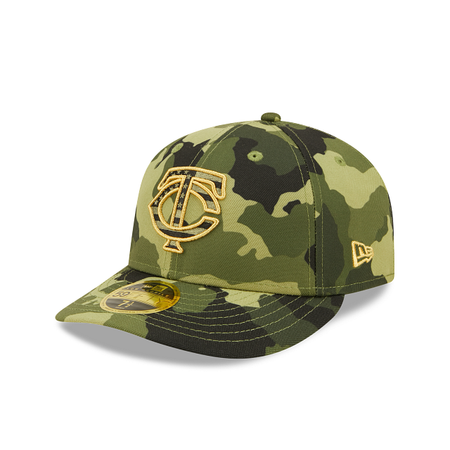 Minnesota Twins 2022 Armed Forces Day Low Profile 59FIFTY Fitted