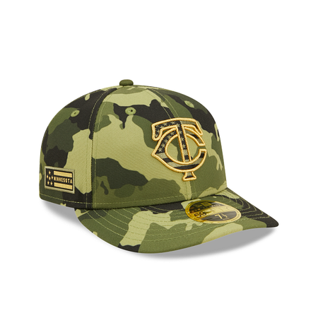 Minnesota Twins 2022 Armed Forces Day Low Profile 59FIFTY Fitted