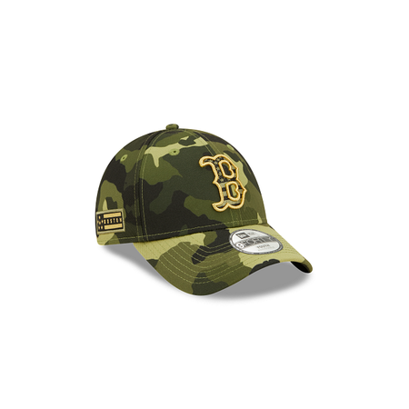 Boston Red Sox 2022 Armed Forces Day Youth 9FORTY Adjustable