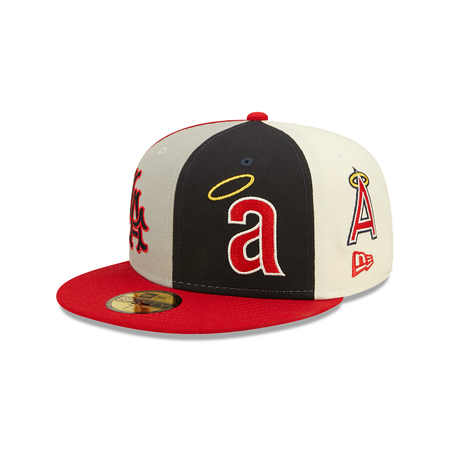 Los Angeles Angels Logo Pinwheel 59FIFTY Fitted