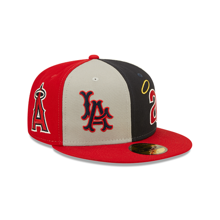 Los Angeles Angels Logo Pinwheel 59FIFTY Fitted