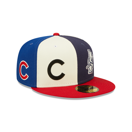 Chicago Cubs Logo Pinwheel 59FIFTY Fitted