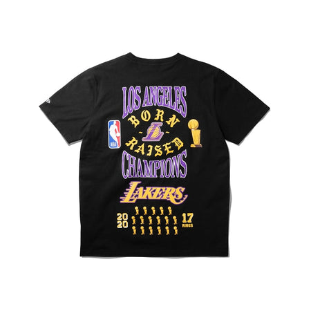 Born X Raised Los Angeles Lakers Championship Short Sleeve T-Shirt