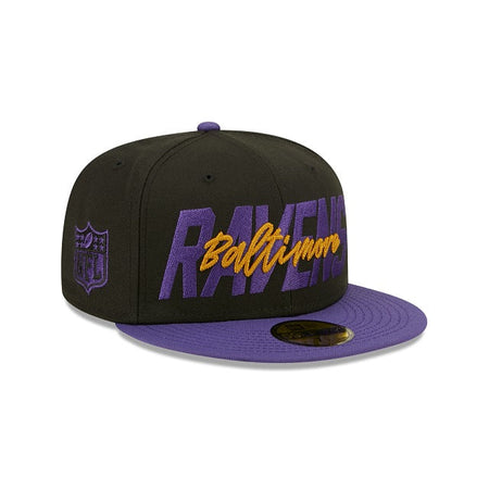 Baltimore Ravens 2022 NFL Draft 59FIFTY Fitted