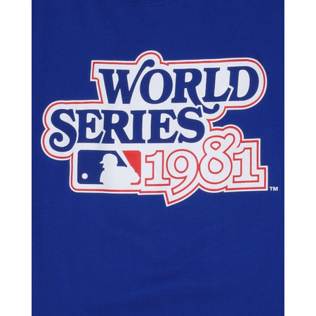 Los Angeles Dodgers 1981 Logo History T-Shirt